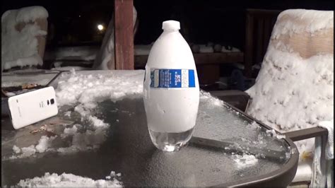 Dry Ice In A Bottle Youtube