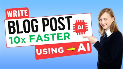 How To Create A Blog Post Using AI In Under 3 Minutes YouTube