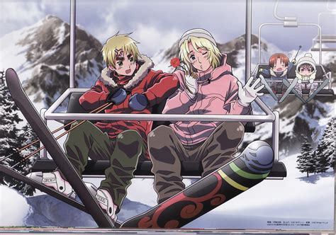 Skiing Zerochan Anime Image Board