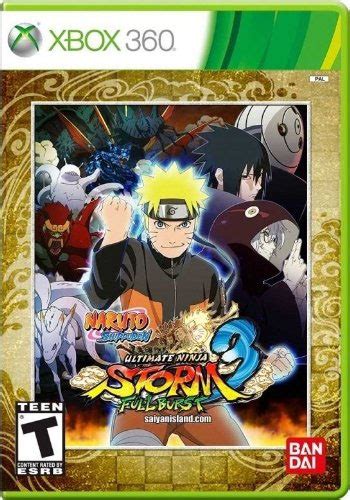 Naruto Shippuden Ultimate Ninja Storm 3 Full Burst Review Xbox 360
