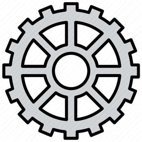 Cog Cogwheel Gear Mechanism Preferences Settings Wheel Icon
