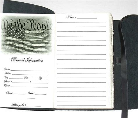 Military Soldiers Journal