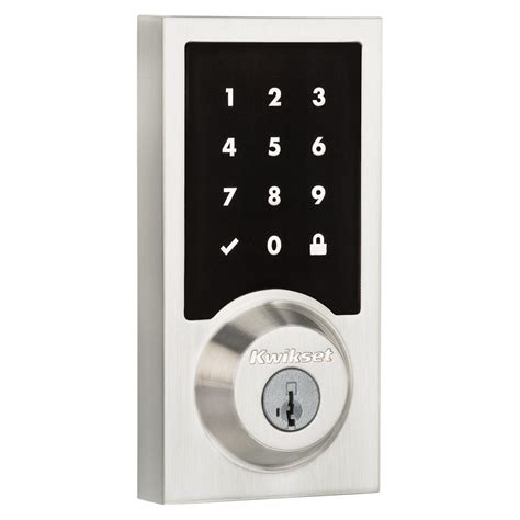 Kwikset Z Wave Smartcode 916 Touchscreen Contemporary Single Cylinder