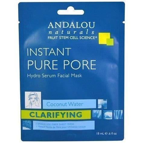 1 item added to your list. Andalou Naturals Mask, Instant Pure Pore - Pack of 6 ...