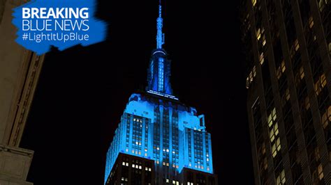 The Empire State Building Will Light It Up Blue On April 2 Autism Speaks