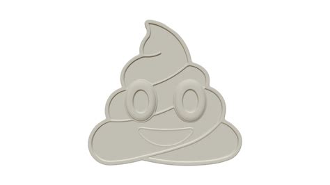Pile Of Poo Emoji 3d Model 3d Printable Cgtrader