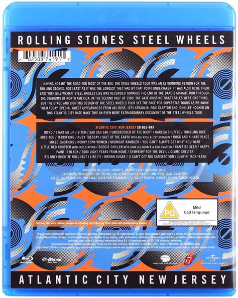 The Rolling Stones Steel Wheels Live Blu Ray Ceny I Opinie Ceneopl