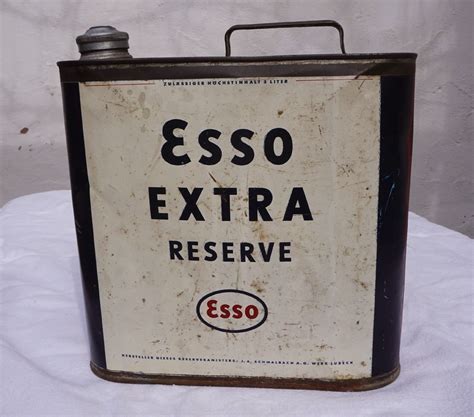 Vintage Esso Reservekanister 5 L Ebay Tankstelle Ebay Vintage