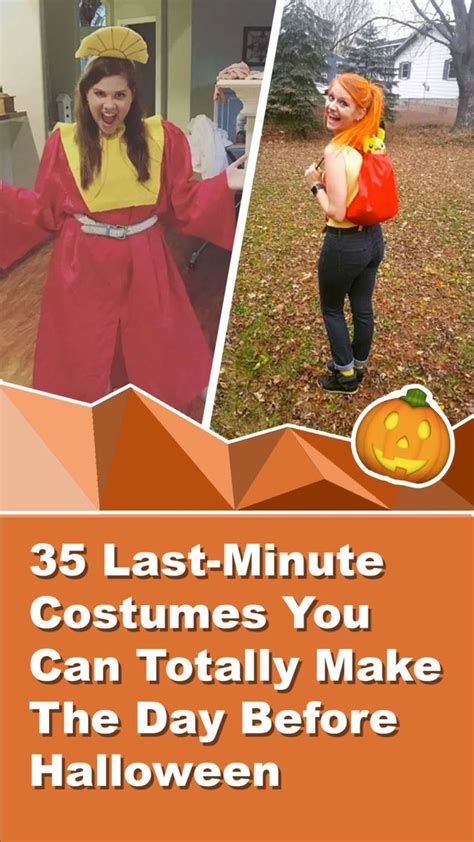 97 Easy Last Minute Costume Ideas That Are Boo Tifully Easy Last