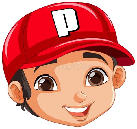 Baseball Boy Cap Cartoon Wearing Stock Illustrations 79 Baseball Boy