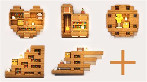 無料ダウンロード！ √ Minecraft Small Bookshelf Design 189019