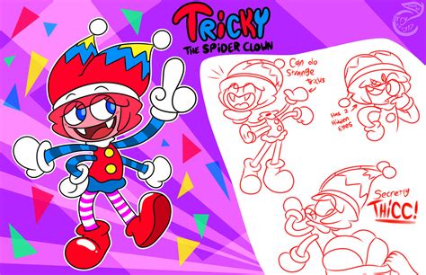 Tricky The Spider Clown By Vrrychrry17 On Deviantart