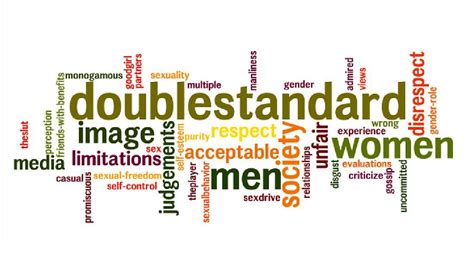 The Sexual Double Standard Louises Blog