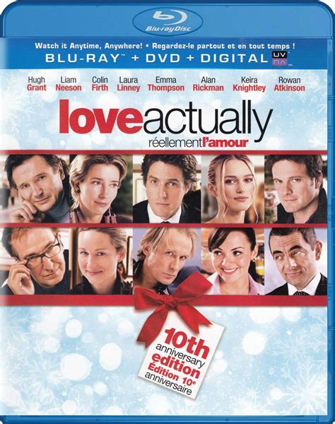 Love Actually Blu Ray Dvd 10th Anniversary Edition Blu Ray