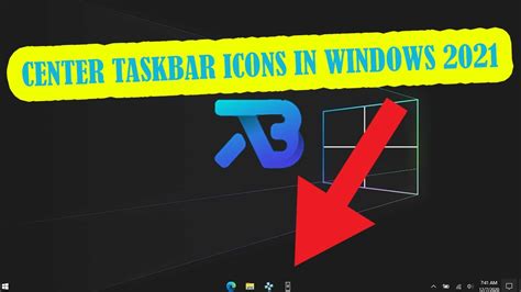 How To Center Icons In The Taskbar Windows 10 Using Taskbarx Latest