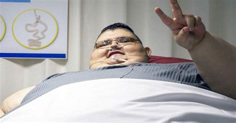 World S Fattest Man Weighing STONE To Get Gastric Band Daily Star