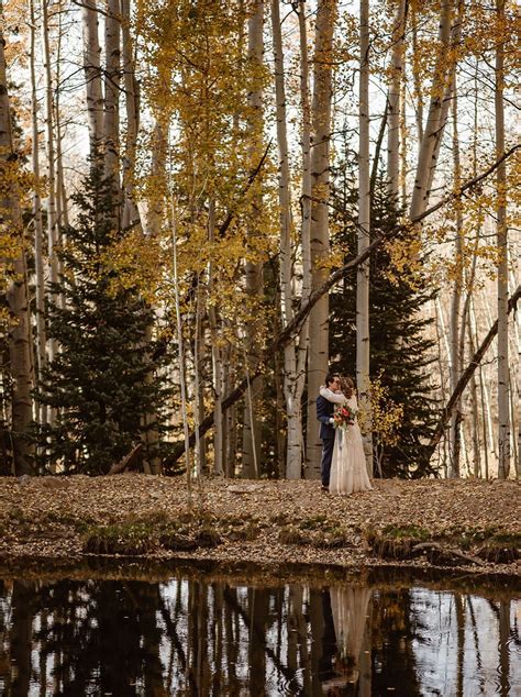 Colorado Forest Elopement An Intimate And Romantic Ceremony In 2021 Colorado Elopement