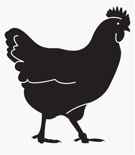 Chicken Silhouettes Hd Png Download Transparent Png Image Pngitem