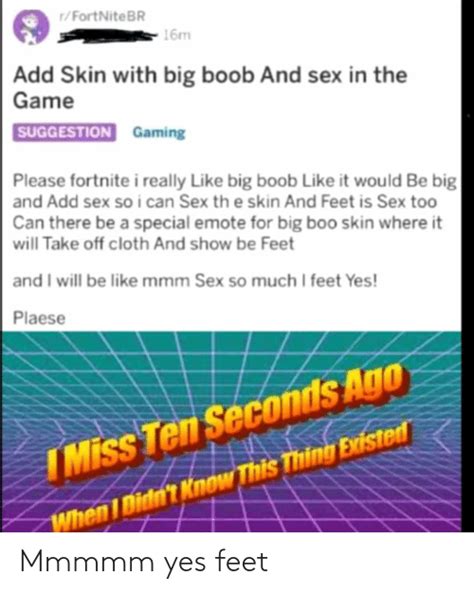 Rfortnitebr 16m Add Skin With Big Boob And Sex In The Game Suggestion Gaming Please Fortnite I