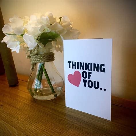 Thinking Of You Naked Funny Valentines Card Boyfriend Etsy UK