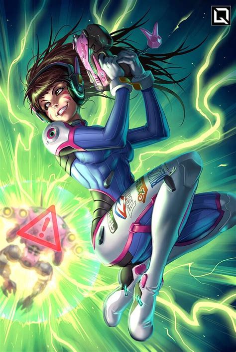 My Main Girl Mercy Was My First Love But Dva Plays To Win Check Out More Of The Artists Work