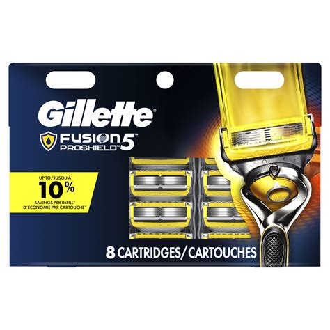 buy gillette proglide shield men s razor blade refills 8 ct online at lowest price in india