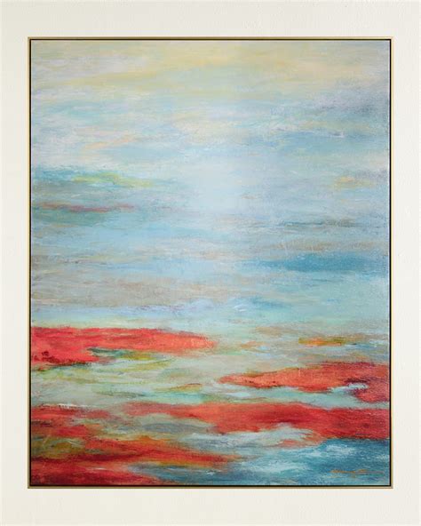 John Richard Collection As The Water Flows Giclee On Canvas Wall Art