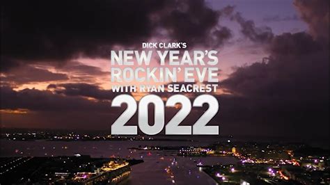 Dick Clark S New Year S Rockin Eve Announcement Virtual Press Conference Youtube