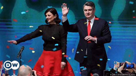 Ex Leftist Pm Wins Croatia Presidential Poll Dw