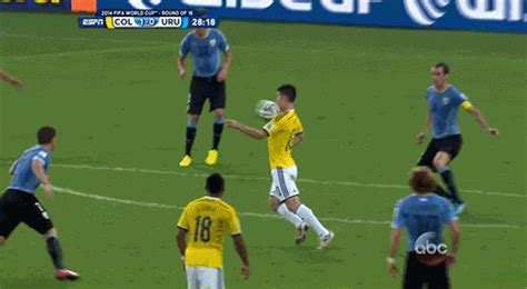 What do you think was his finest moment? This Incredible Goal by Colombia's James Rodriguez | GIFs ...