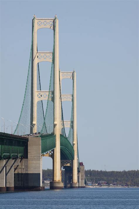 Michigan Exposures The Mackinac Bridge In May