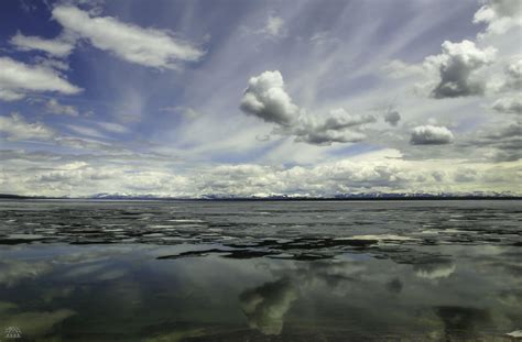 Spring Thaw Yellowstone Lake Pdrussell Flickr
