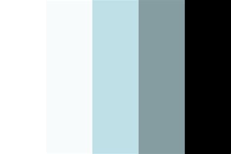 Muted Grey Blue Color Palette