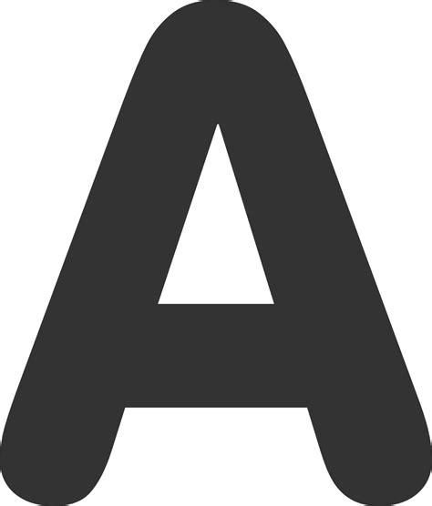 Download Letter A Letter Black Royalty Free Vector Graphic Pixabay