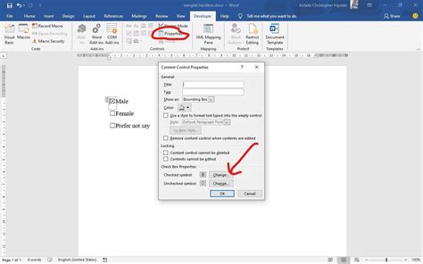 How To Add A Checkbox In Ms Word Printable Templates Free
