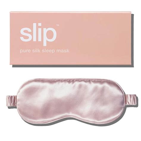 Slip Pure Silk Pink Sleep Mask Bath And Unwind Official Stockist