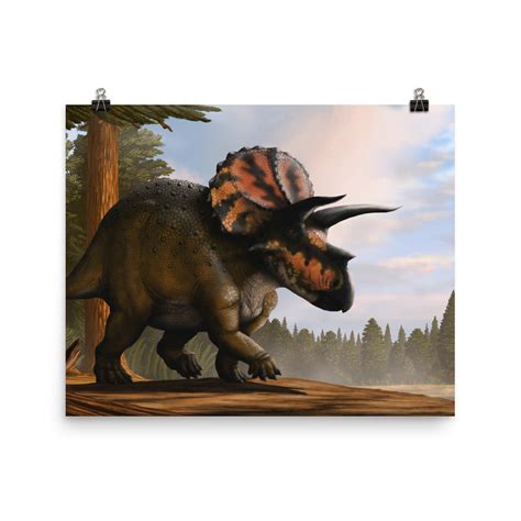 Triceratops Poster Studio 252mya