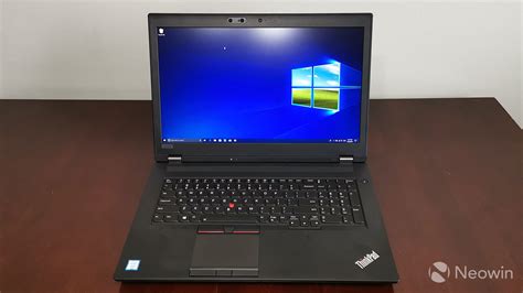 Lenovo Thinkpad P72 Review A Mobile Workstation At Its Best Neowin