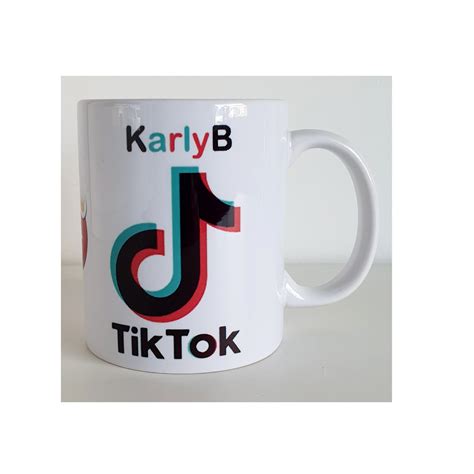 Personalised Tik Tok Mug Ideal T Or Birthday T Boys Etsy Uk