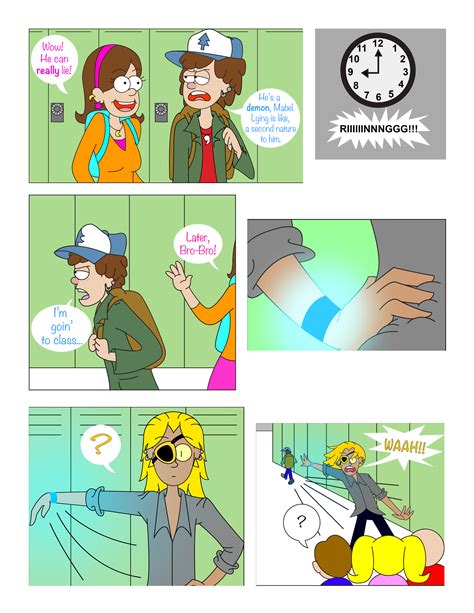 Gravity Falls Comic Page 2 By Sparkling Blue On Deviantart