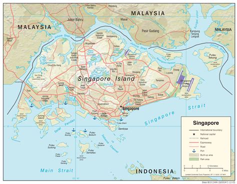 Singapore Maps Perry Castañeda Map Collection Ut Library Online