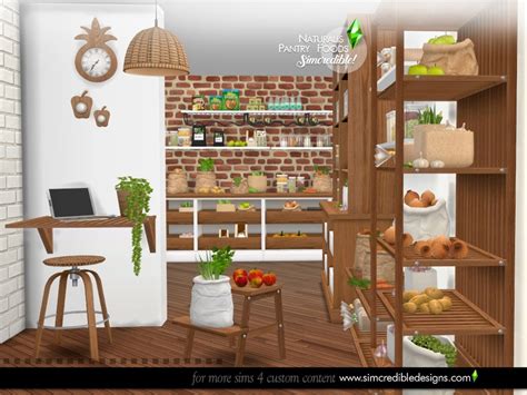 The Sims Resource Naturalis Pantry Foods