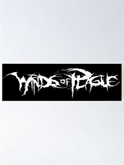 Winds Of Plague Merch Logo Der Heavy Metal Band Poster Von Abdou Hr