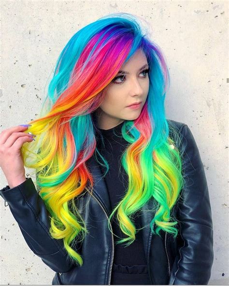 Rainbow Unicorn Hair Dibujos Faciles Lindos