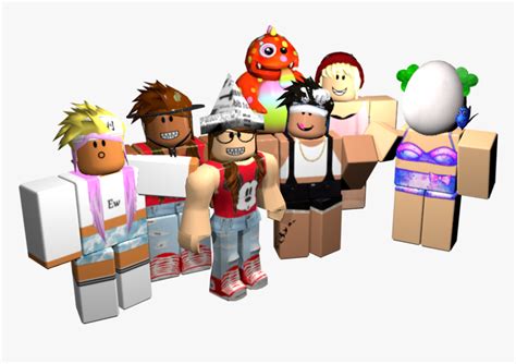 Minecraft Video Game Roblox Group Of People Hd Png Download