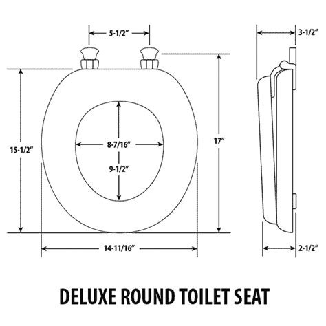 What Are Standard Toilet Seat Sizes Best Home Design Ideas