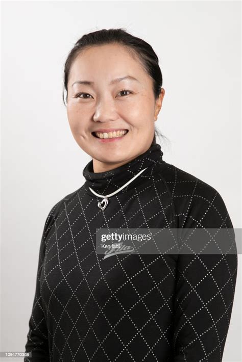 Junko Watanabe Of Japan Poses For Photographs At The Portrait Session