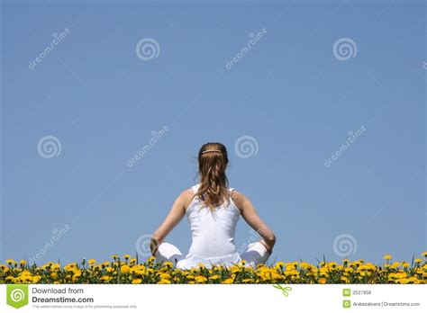 In Harmony With Nature Stock Photo Image Of Enjoy