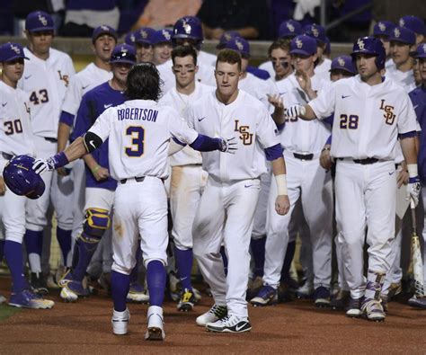 Lsu Baseball Sees Minor Movement In Polls After Series Win Against