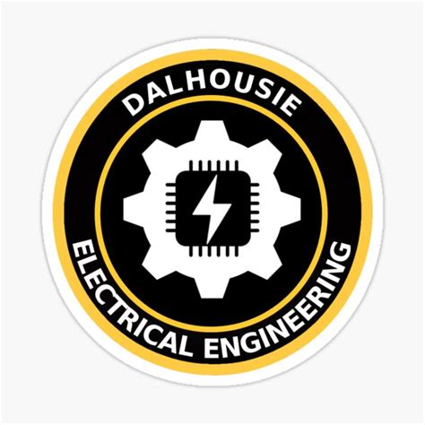 Dalhousie Electrical Engineering Sticker Sticker By Wuerthamanda